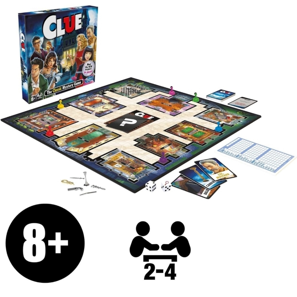 Hasbro Gaming Clue® Board Game